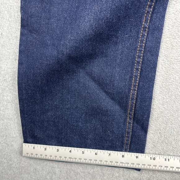 VTG Rocawear Jeans Mens 36x34 Dark Baggy Y2K Straight Skate Denim Grunge Hip Hop - Picture 9 of 10